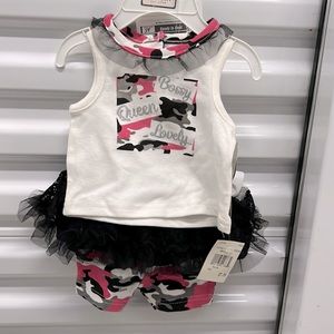 Cute stylish outfit for babies Sz 3/6 months